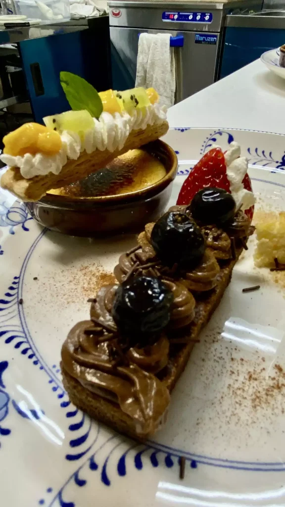 Postre chocolate