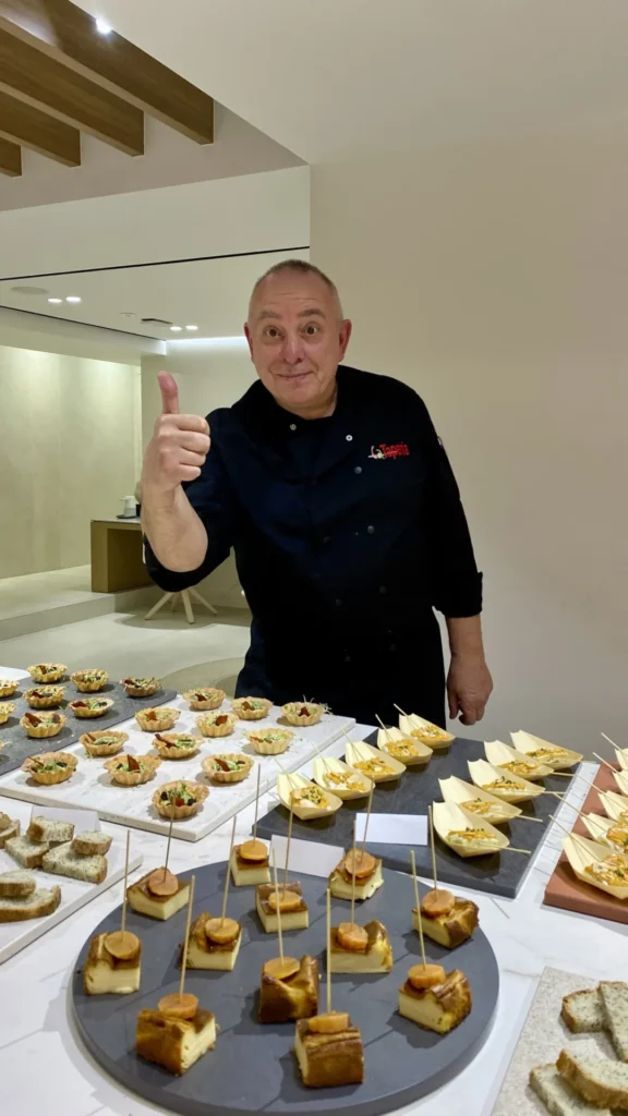 ラ・タペリアのケータリング、豪華なパーティー料理